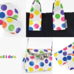 <small>遊カラフルな水玉ペイント<br>multi dots</small>