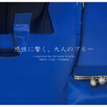 <small>今季限定カラーの<br>新色「ブルー」登場</small>
